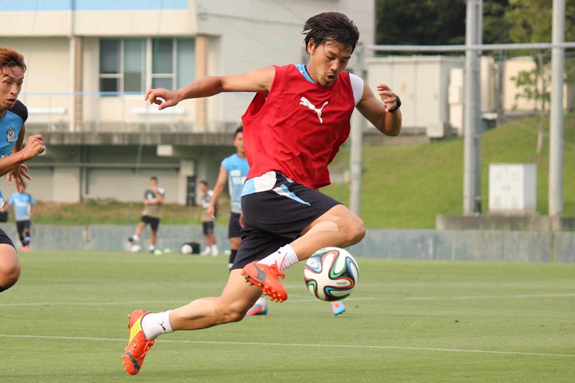 磐田 調子を上げてきた松井大輔 古巣 京都戦に闘志を燃やす